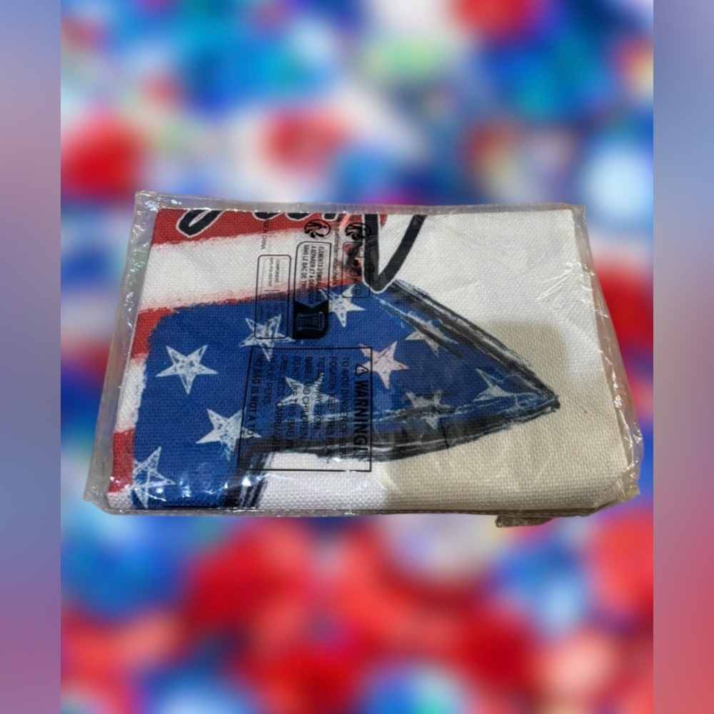 American Flag Star Patriotic Throw Pillow Cover for 4th of July Independence Day - Picture 14 of 16